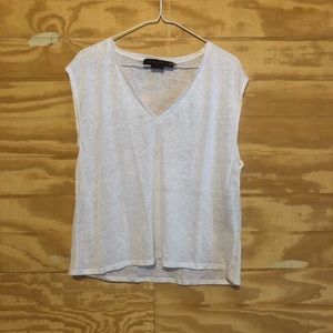 Alice + Olivia Air burnout tank